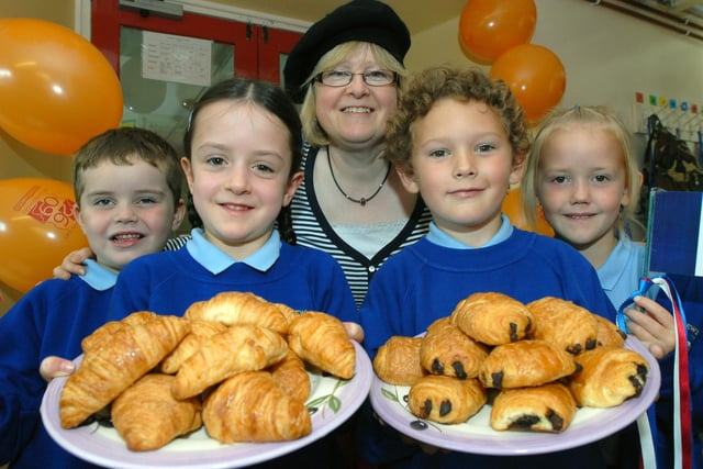 Tasty treats from these pupils 11 years ago. Remember this?
