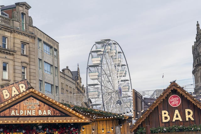 Sheffield Christmas Market on Fargate. Picture Scott Merrylees