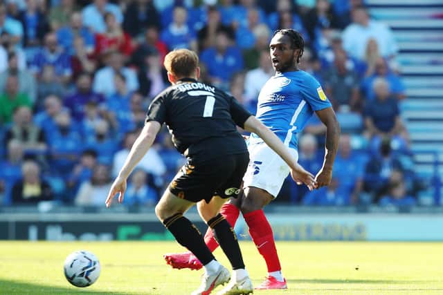 Mahlon Romeo was Josh Sweetman's choice for Pompey's man of the match against Cambridge United. Picture: Joe Pepler