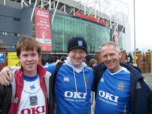 Manchester United 0-1 Pompey: FA Cup quarter-final 2008