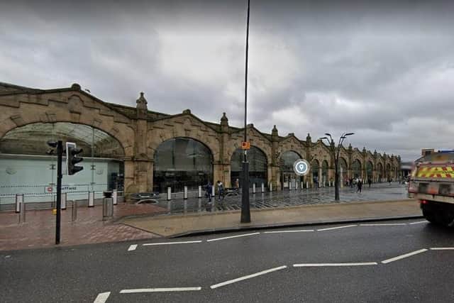 Sheffield Station. Services in and out of Sheffield will be heavily reduced as part of the strikes.