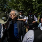 Piers Corbyn, brother of former Labour Party leader Jeremy Corbyn, is due to address an 'anti-mask' protest in Sheffield (Photo by Chris J Ratcliffe/Getty Images)