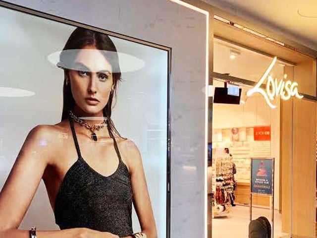 Jeweller Lovisa opened a 700 sq ft shop at Meadowhall last October.