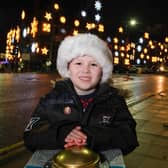 The Children's Hospital Charity turns on the Christmas snowflakes for 2021
Oliver Howe, aged seven, did the honours