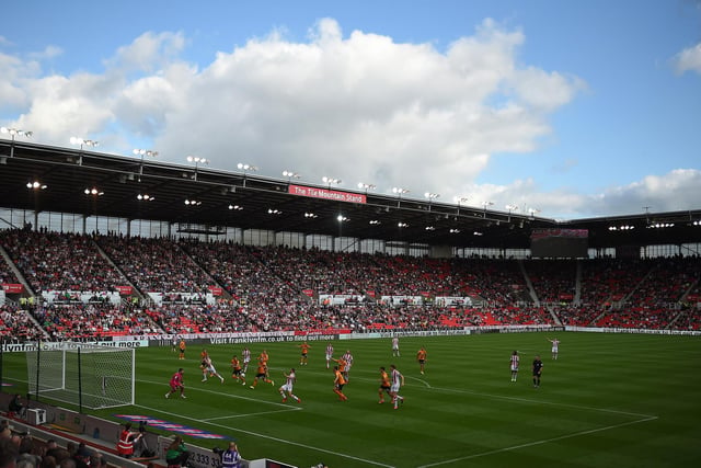An average of 20,170 have been coming out to watch Michael O'Neill's Stoke City at the Bet365 Stadium this season