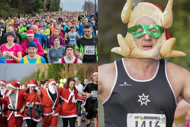Sheffield's Percy Pud 10K race is regarded by some as marking the true start of Christmas each year, and you always get some great costumes
