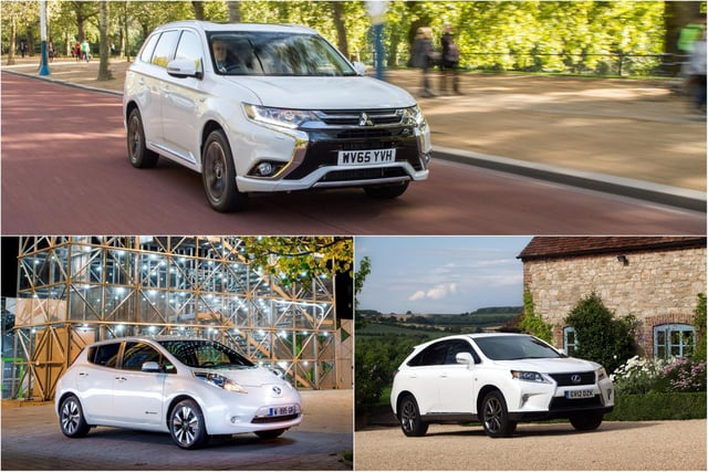 Even the lowest performing hybrids and EVs proved to be pretty reliable but these three propped up the bottom of a largely dependable segment. 
Mitsubishi Outlander PHEV (2014 - present) 87.3%; Nissan Leaf (2011 - 2017) 88.4%; Lexus RX (2009 - 2016) 96.8%