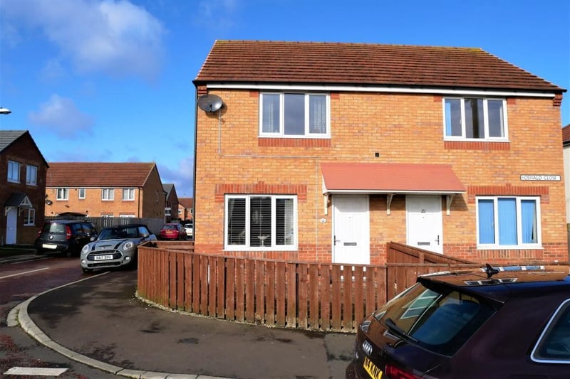 This semi-detached home in Oswald Close, Boldon, is on the market for 95,000.
