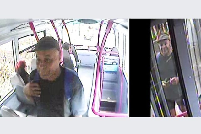 On Sunday 18 September between 4.50pm and 5.10pm, a man reported being sexually assaulted on a bus. Officers believe the man pictured could hold vital information and are appealing for him, or anyone who recognises him, to get in touch. Quote incident number 890 of 20 September 2022.
