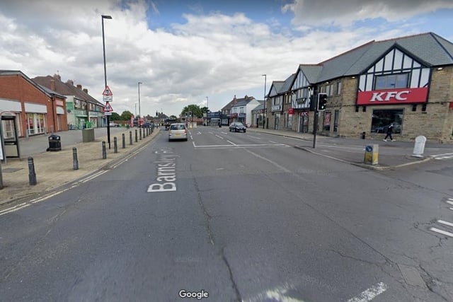 In Sheffield Lane Top & Longley Park, the road accident casualty rate was 3.9.The total number was 21. Picture: Google