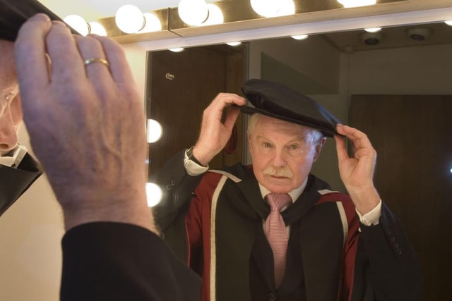 New Sheffield Hallam Univeristy honorary doctors in 2005 included actor Sir Derek Jacobi