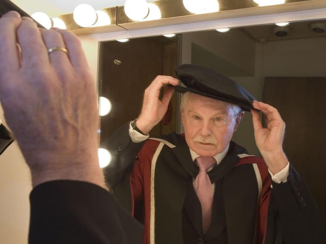 New Sheffield Hallam Univeristy honorary doctors in 2005 included actor Sir Derek Jacobi