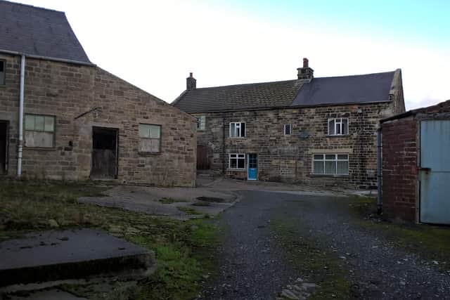 The 18th century barn and farmhouse at Wiggan Farm, 30 Towngate Road, Worrall is still under threat.