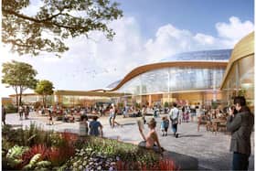 Artists' impression of the proposed expansion at Meadowhall.