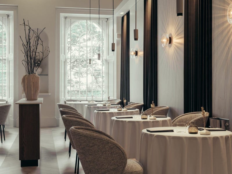 Stuart Ralston’s Michelin Starred restaurant is at number 13.