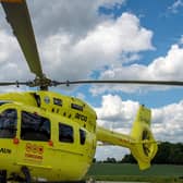 The Yorkshire Air Ambulance was called out to a report of a stabbing in Greenhill, Sheffield, today.