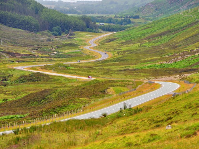 You''ll be transported through a magical Highland landscape on this road where Glen Docherty gives way to Beinn Eighe, Kinlochewe and mysterious Loch Maree, where the hotel is a more than worthy stop off. PIC: Creative Commons.