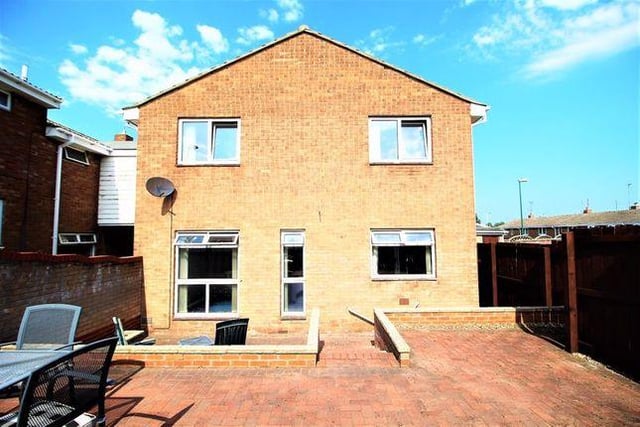 This spacious two-bedroom semi is for sale with Zoopla/Chase Holmes at £93,000.
