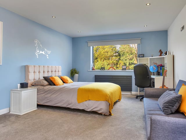 To the first floor there are four double bedrooms which all benefit from either en-suite bathrooms or access to a Jack and Jill shower room.