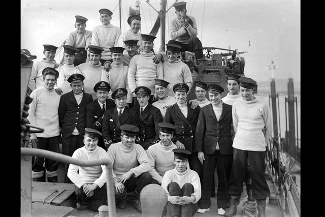 Crew of a motor topedo boat