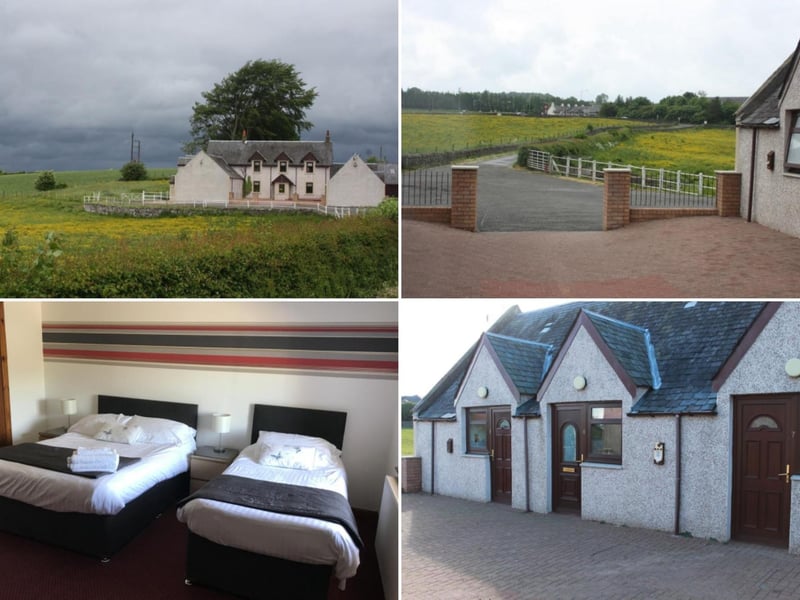 These converted barns in Croftside Farm, situated in the heart of the Stirling countryside, house seven rooms which can sleep up to four people, priced at around £280 for four nights.