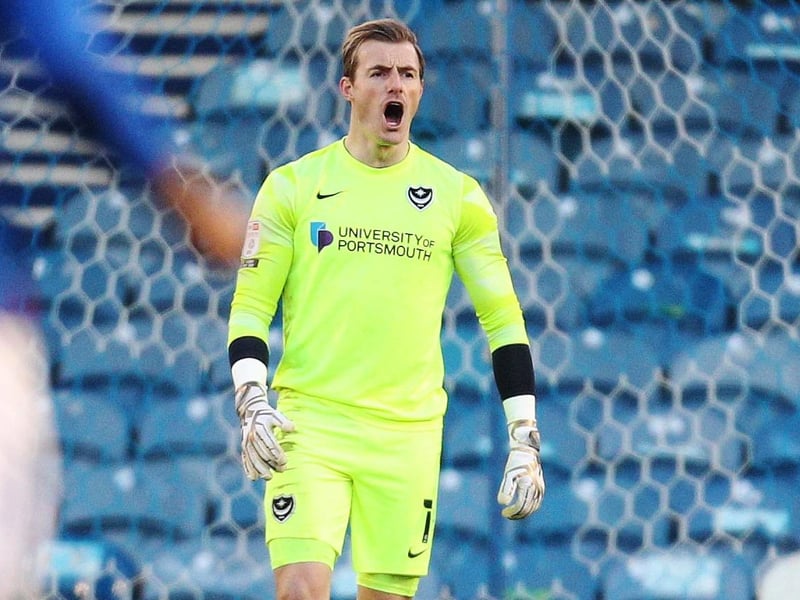 Perhaps at fault for the second and third goals at Accrington but has been one of Pompey's most consistent performers this term.