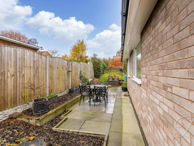 This patio area is ideal to have a sit-down for a relaxing cup of coffee or glass of wine.