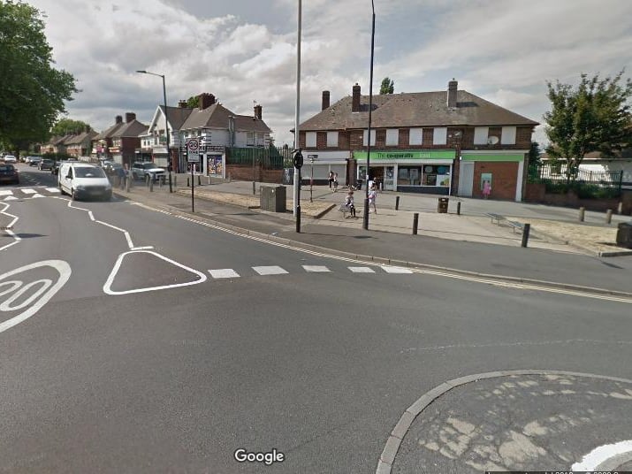 Shiregreen North saw 16.2 reports of criminal damage per 1,000 residents from September 2025 to August 2026, the eighth worst figure in Sheffield.The total number of incidents in that neighbourhood was 98 Photo: Google