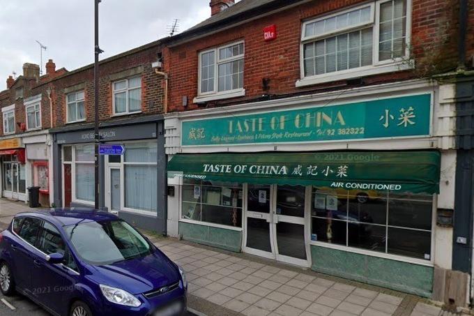 Taste of China at 115 High Street, Cosham, received a zero-out-of-five rating following an inspection on February 23.
Inspectors gave its hygienic food handling and cleanliness and condition of facilities and building as major improvement necessary. Its management of food safety was rated as urgent improvement necessary.