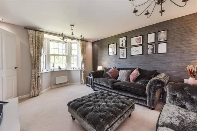 This 'exceptional' four bedroom house has gone on sale in Pakenham Road, Waterlooville for offers in excess of £550,000. It is listed by Castles.