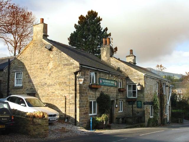 The Cheshire Cheese, in Hope, owes its name to being an overnight stopping point on the old salt carrying route from Cheshire across the Pennines to Yorkshire. Payment for lodging at the inn was actually made in cheese, and the original cheese hooks can still be seen in the lower room.