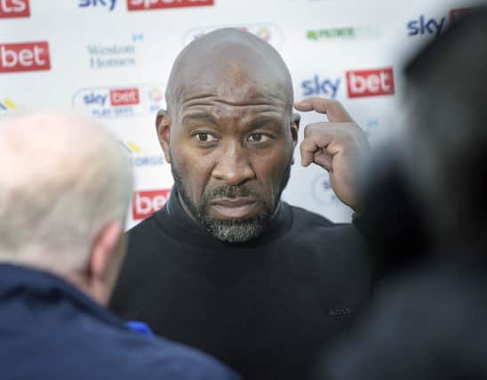 Darren Moore was angry at Sheffield Wednesday's performance against Peterborough United.