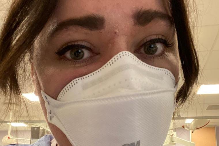 Scott Summers writes: "My sister Kirstyann. Proud of everything she's done before the pandemic and even more proud of her now! Everyone in the NHS needs to be proud of themselves for what they have put themselves through mentally and physically through this pandemic. I have seen my sister change in appearance and even battling tiredness to fight this. She's my hero and always will be regardless!"