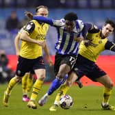 Fisayo Dele-Bashiru had his moments in Sheffield Wednesday's draw with Bolton Wanderers. Photo: Danny Lawson/PA Wire