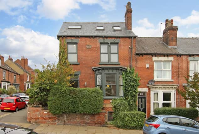 The end terrace house has five bedrooms and is described as a 'sensational lifestyle changing property'.