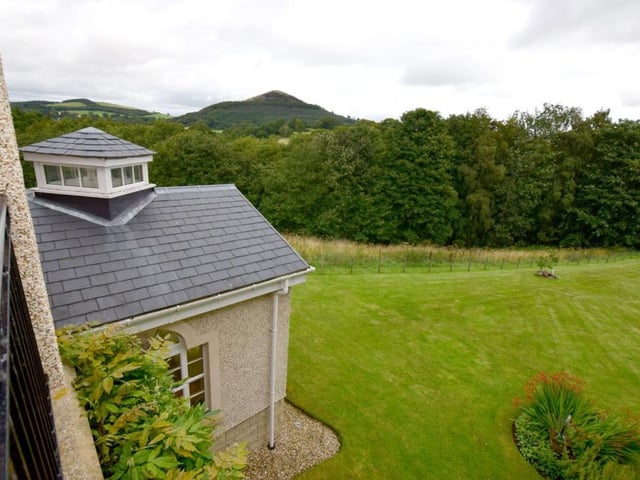 View from balcony.
