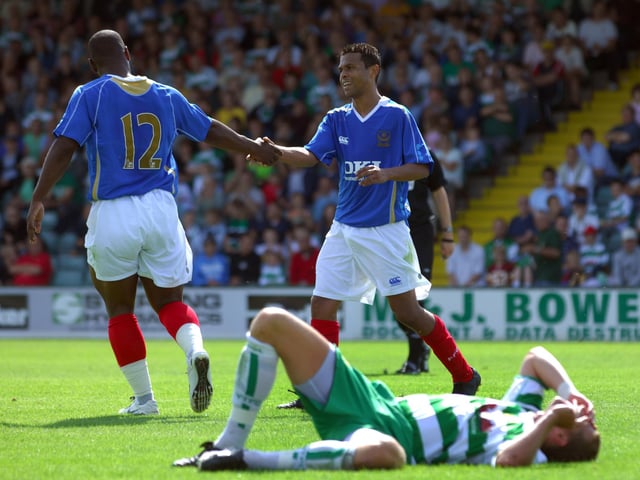 Former Benfica and Barcelona man scored at Yeovil but signed for Manchester City in 2007.