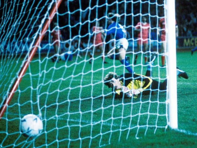 Goalkeeper Jozef Wadzik was beaten by substitute McCoist as the stirker did the double on Gornik Zabrze