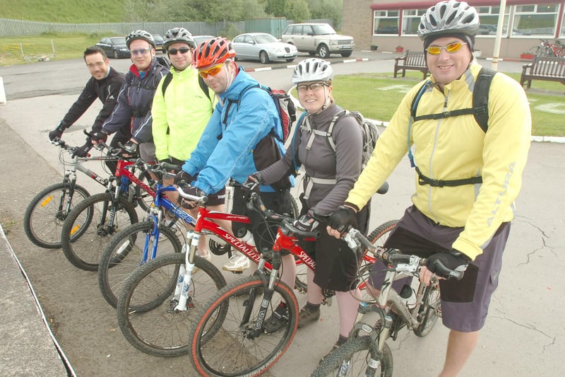 Were you pictured taking part in the Cycle For Life in 2009?