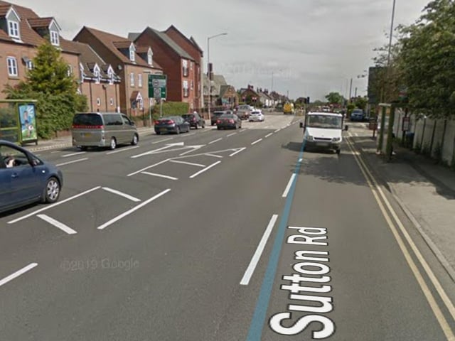 Another of Mansfield's busiest roads, this came 8th in the list, recording 38 serious accidents.