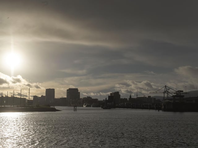 Belfast is the 12th biggest city in the United Kingdom with a population of 643,005.