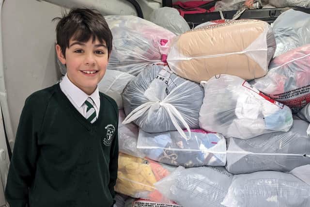 Westbourne pupils donated unwanted clothing to raise money for their favourite charities