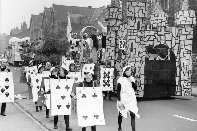 Sheffield University Students Rag Parade, 1964. Picture Sheffield Ref No: s31006