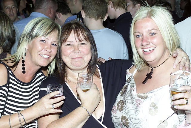 Rachel, Angie and Denise in 2004
