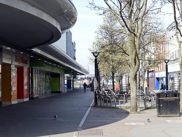 Frenchgate Centre, Doncaster. Picture: NDFP-24-03-20 Donc Town 1-NMSY