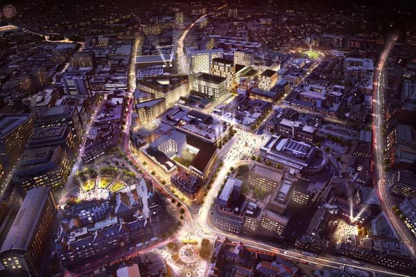 An artist's impression of the Heart of the City II development
