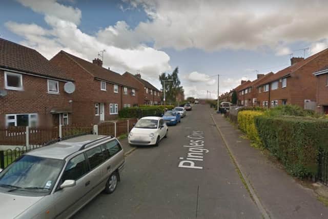 A police officer needed hospital treatment after he was assaulted on Pingles Crescent, Thrybergh, Rotherham.