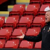 Sheffield United's manager Chris Wilder has thanked the fans for getting behind his players: TIM KEETON/POOL/AFP via Getty Images