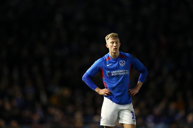 Portsmouth's Ross McCrorie during the game.