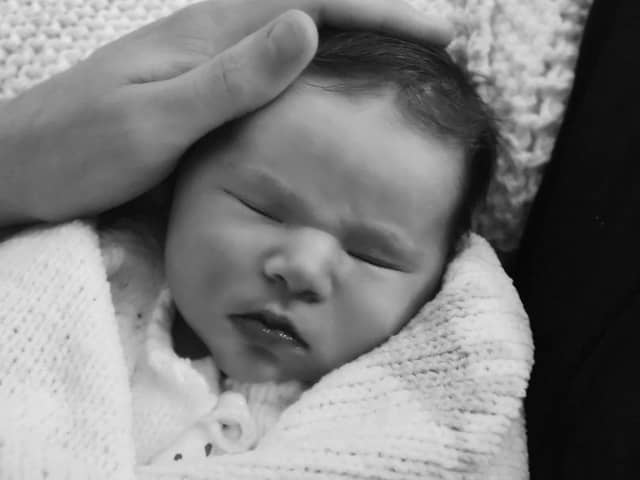 A coroner is due to reach a conclusion today in an inquest into the death of baby Cora Sinnott, pictured, at Sheffield’s maternity hospital.